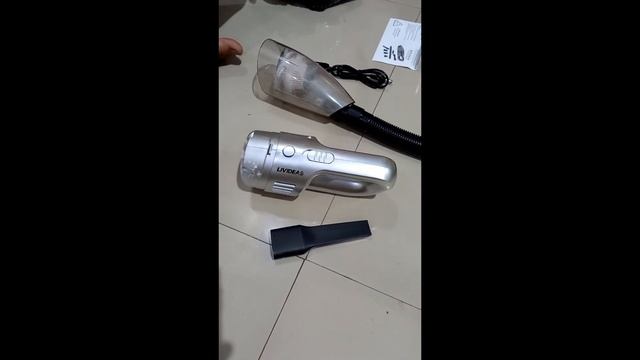 Unboxing Vacum Cleaner LIVIDEAS Dan Cara pakai Di Mobil смотреть онлайн
