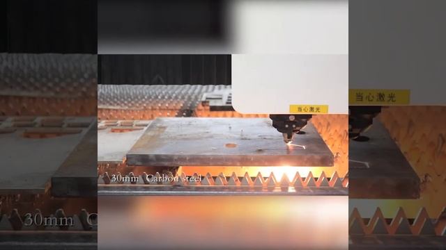 Gweike HIGH POWER:8000W LF3015P Оптоволоконный лазерный станок для резки металла пример резки смотреть онлайн