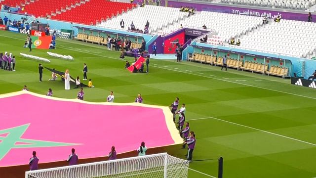 Morocco vs Portugal pre-match ceremony rehearsal (Qatar, Al Thumama, 10.12.2022) смотреть онлайн