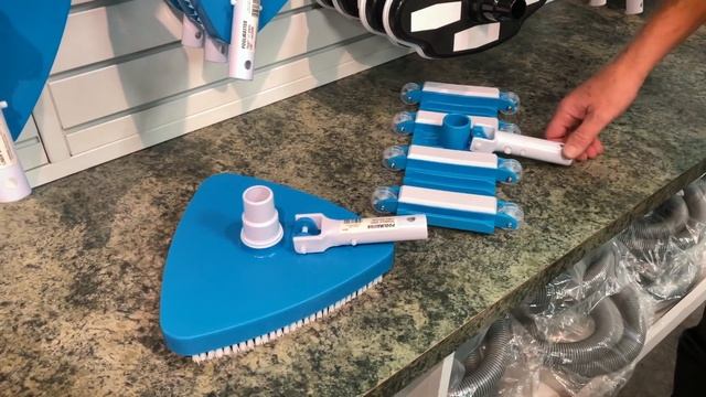 The Difference Between Pool Brush and Wheel Vacuum Heads! смотреть онлайн
