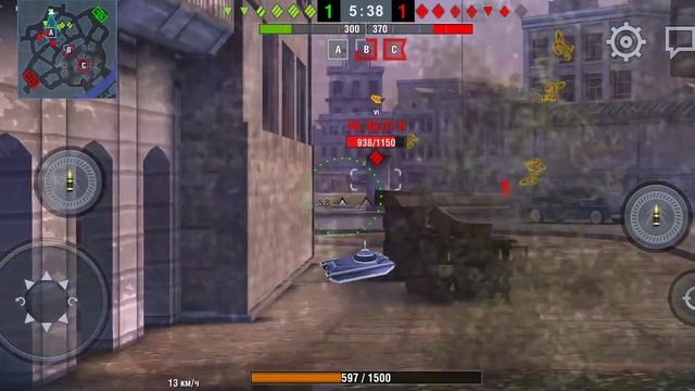 World of Tanks Blitz AMX M 4 45 смотреть онлайн
