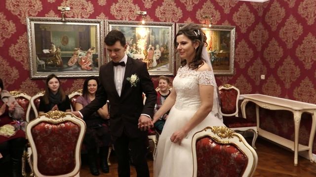 Свадьба Валя и Гера ЗАГС #свадьба #загс #семьялюбовь смотреть онлайн