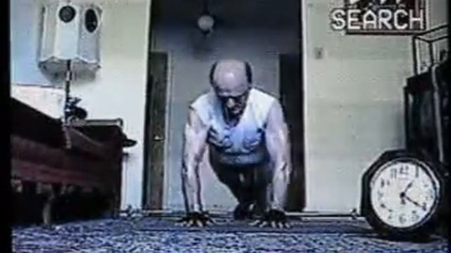 Superflo 1020 halfway non stop pushups 1Hr 32 min(age63) смотреть онлайн