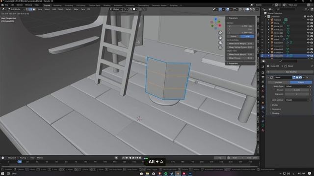 Isometric 3d room in blender 4.0 смотреть онлайн