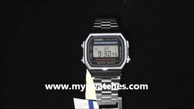 CASIO COLLECTION A168WA-1YES