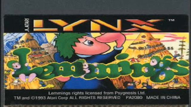 Atari Lynx Lemmings Music - The Galop (Can-Can) смотреть онлайн