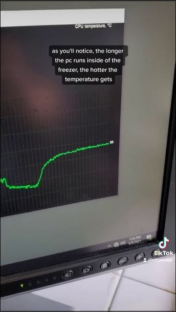 What If You Run Your Computer In Your Freezer? #shorts