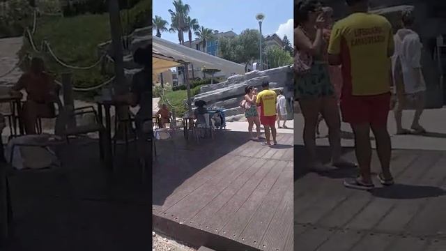 Пляж отеля "Fame Residence hotel" смотреть онлайн