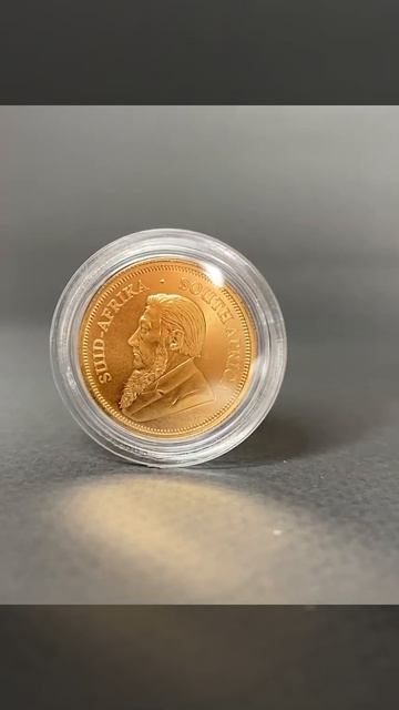 Золота інвестиційна монета ПАР - південноафриканський Крюгерранд 2021 р.в. - 7,775 гр. золота смотреть онлайн