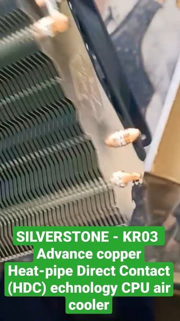 Review of SilverStone KR03 CPU air cooler/ CPU fan best product in low price смотреть онлайн