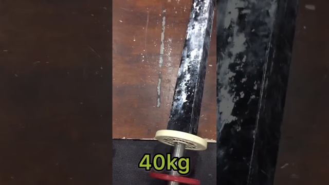 WR Saxon Bar Snatch One Hand 41,15 Kg. Attempts 38, 40 And 41.15 Kg