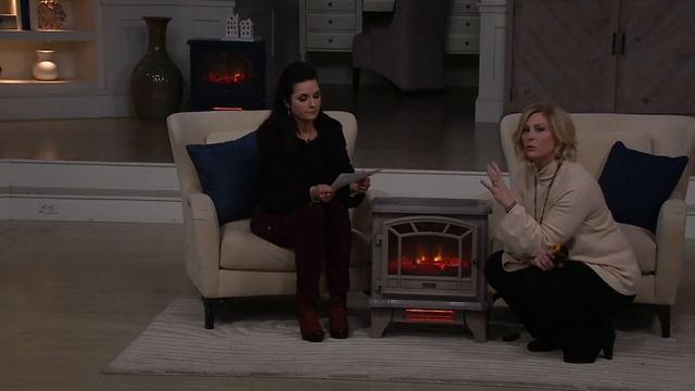 Duraflame Infrared Stove Heater with Remote Control on QVC смотреть онлайн