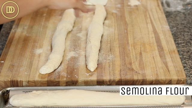 EASY Crusty Homemade Baguettes (for Beginners!!) смотреть онлайн