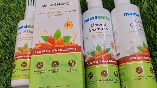 MamaEarth almond shampoo conditioner hairoil for dry itchy scalp in winters | RARA |haircare routin смотреть онлайн