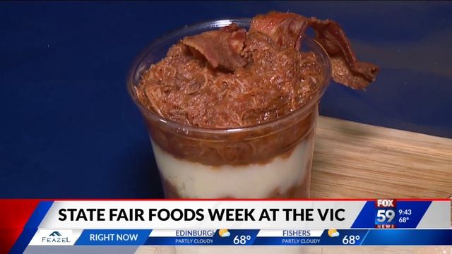 Indianapolis Indians Hosting 'State Fair Foods Week' at Victory Field смотреть онлайн