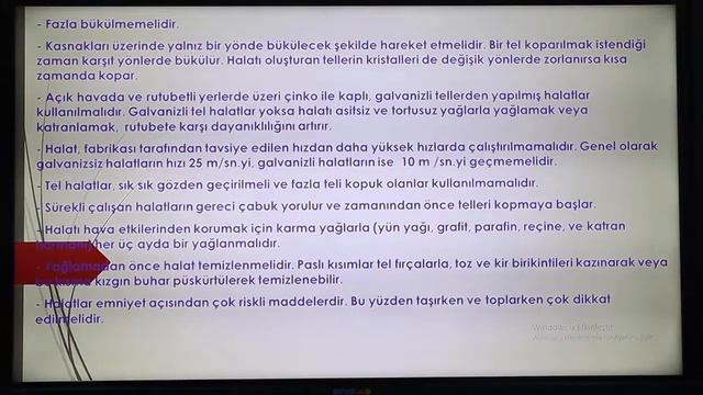 6)Bakım Onarım - Yük ve Malzeme Taşıma Yöntemleri - I смотреть онлайн