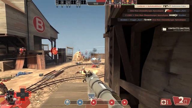 Team Fortress 2 - Offline training (Scriptless) on Payload Upward (RED Team; Hard; 23 bots + player смотреть онлайн