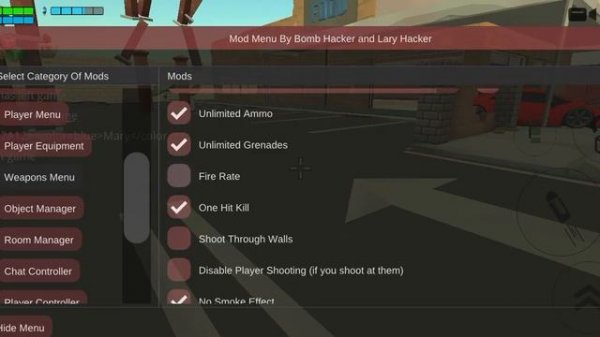 chicken Gun bomber hacker Mod menu polar patcher