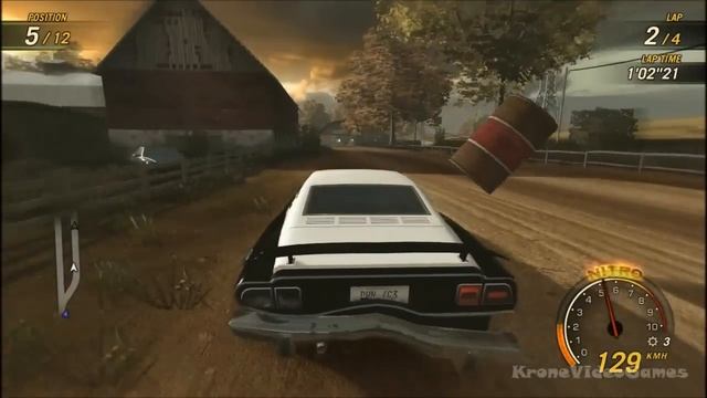 FlatOut: Ultimate Carnage Gameplay PC HD смотреть онлайн