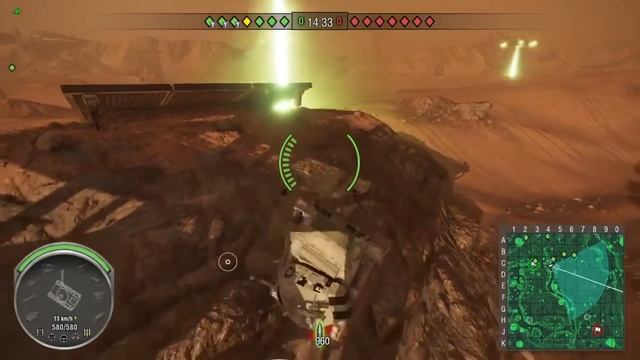 Режим  Битва за Марс    Mars Mode WOT Console