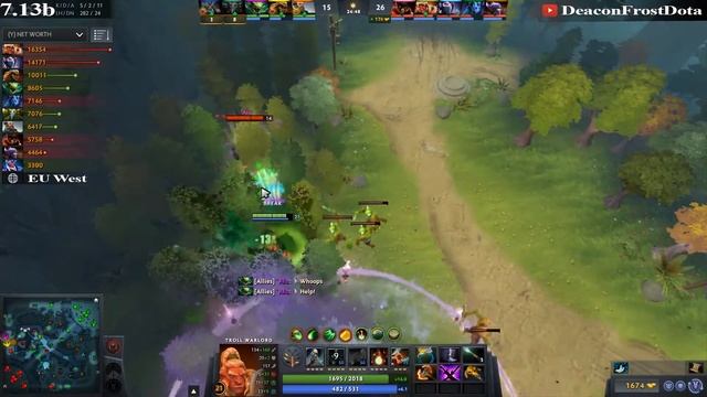 No[o]ne [Troll Warlord] Major Winner Fast Farm ► Dota 2 7.13b смотреть онлайн