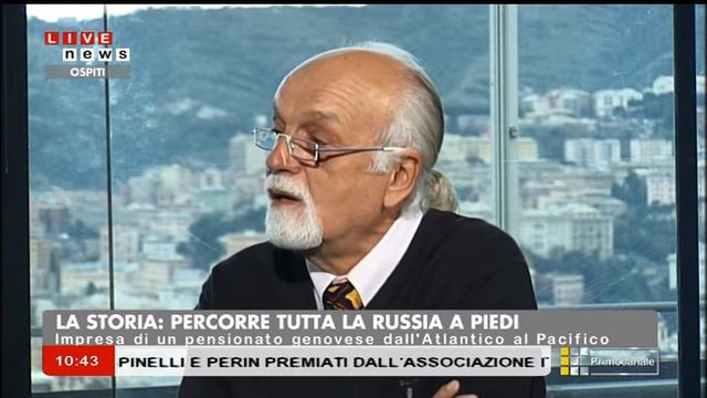 Siberian Walker Tallin - Vladivostok Intervista Primo Canale Genova 2014 смотреть онлайн
