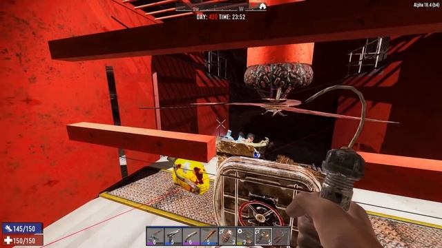7 Days To Die - Killswitch's Base Vs Day 420 Horde Night Alpha 18.4