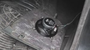 Расположение всей акустики и динамиков а автомобиле BMW E34 и их размеры