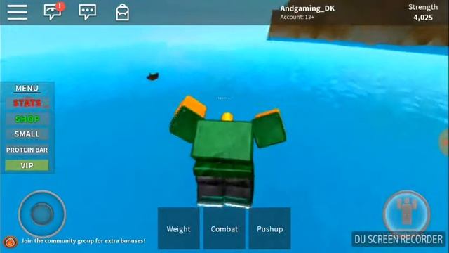 Weight Lifting Simulater 2 #9 4 Tusind Stenght WHAAAT!!! Dansk Roblox