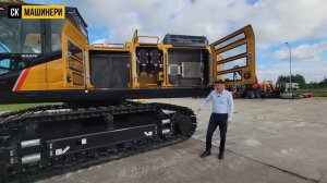 Обзор карьерного экскаватора Sany SY650HB