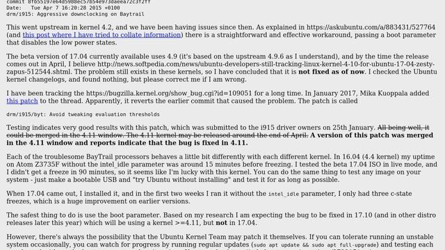 Ubuntu: Will the Intel Bay Trail CPU problem be fixed in 17.04? (2 Solutions!!) смотреть онлайн