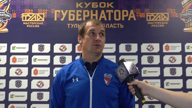 Тренер "Чайки" Николай Воеводин - после игры с "Атлантом" смотреть онлайн