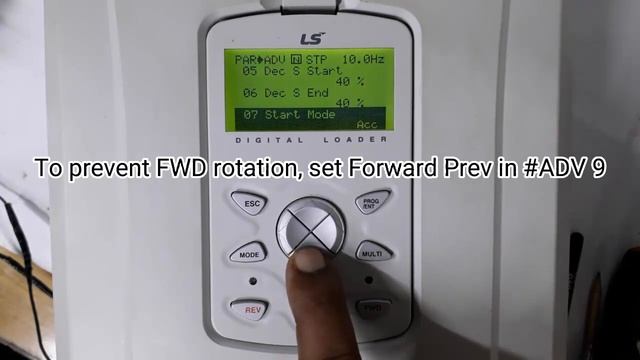 LS iS7 inverter rotation preventing | How to prevent FWD or REV rotation? @FlowChart смотреть онлайн