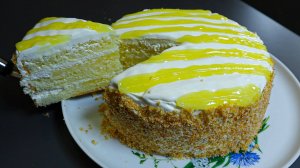 Знаменитый торт который сводит весь мир с ума! Мягкий и очень нежный! Лимонный торт из Испании.