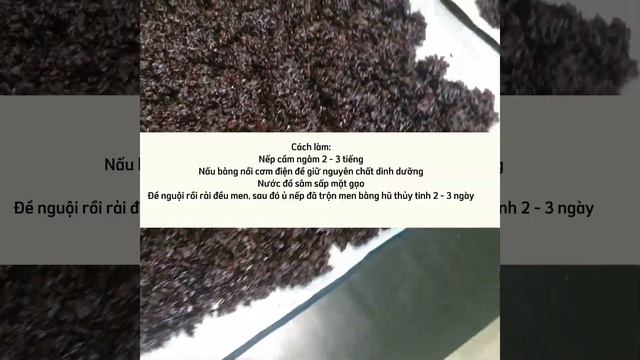 Hướng dẫn nấu cơm rượu nếp cẩm cho tết Đoan Ngọ смотреть онлайн