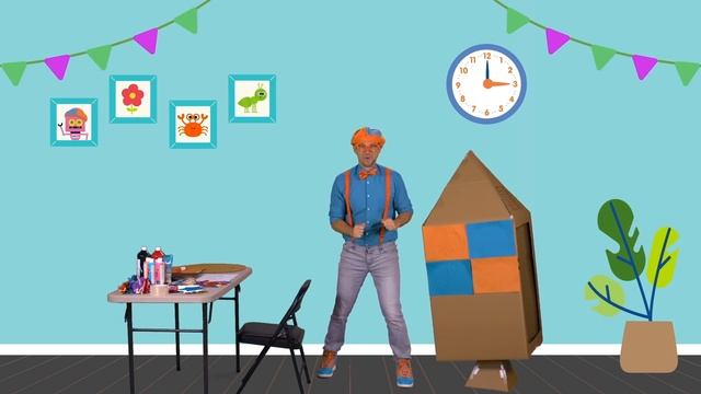 Blippi Learns Colors With Colorful Balls and Toys! | Educational Videos For Kids смотреть онлайн