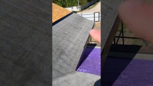 Монтаж ендового ковра. Мягкая кровля