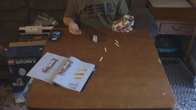 LEGO NASA Apollo Saturn V Timelapse (21309)