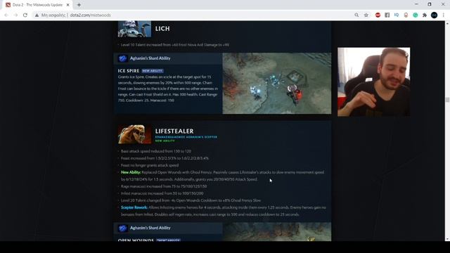 7.28 NEW PATCH - HERO ANALYSIS- MISTWOODS UPDATE DOTA 2 - EVERYTHING YOU NEED TO KNOW смотреть онлайн