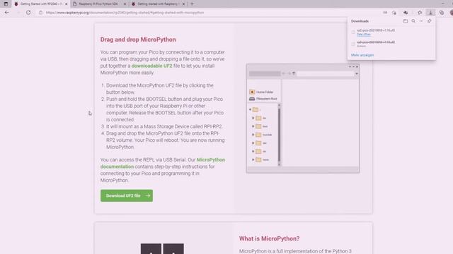 Erste Schritte mit dem Raspberry Pi Pico смотреть онлайн