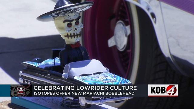 Celebrating Lowriders, Albuquerque Isotopes offer new Mariachi bobblehead смотреть онлайн