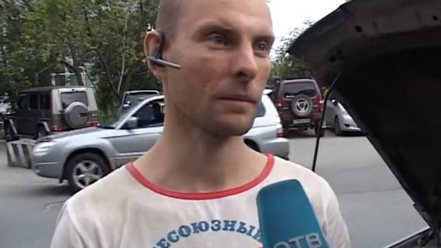 На Пушкинской не смогли разъехаться два автомобиля смотреть онлайн