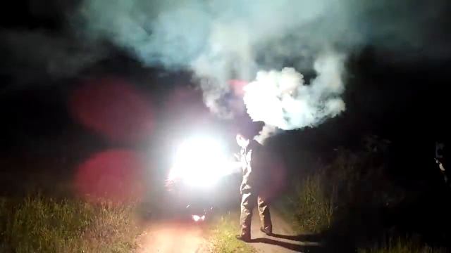 Фальшфейер Белого Огня Ф-3Б | Челябинский фаер | White Hand Flare Marine