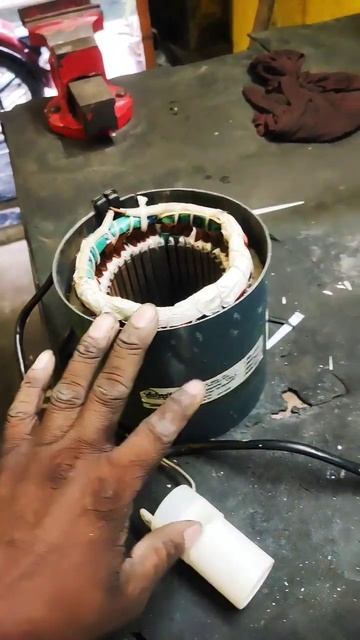 Ac Fan Motor Ductable Single Speed Motor Winding @kunalelectricals8981