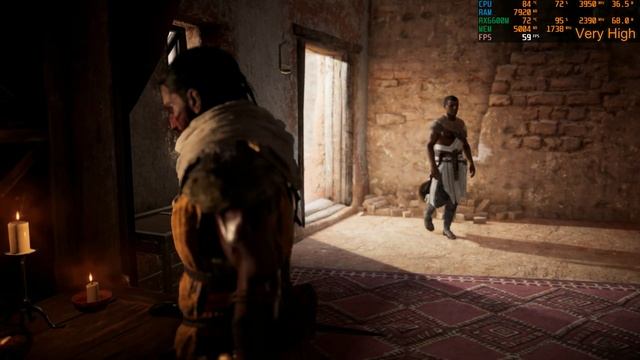 Assassin's Creed Origins (Max Settings) - RX 6600M - R5 5600H - Lenovo Legion 5 смотреть онлайн