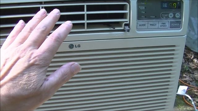 Older LG 10000 BTU Air Conditioner смотреть онлайн