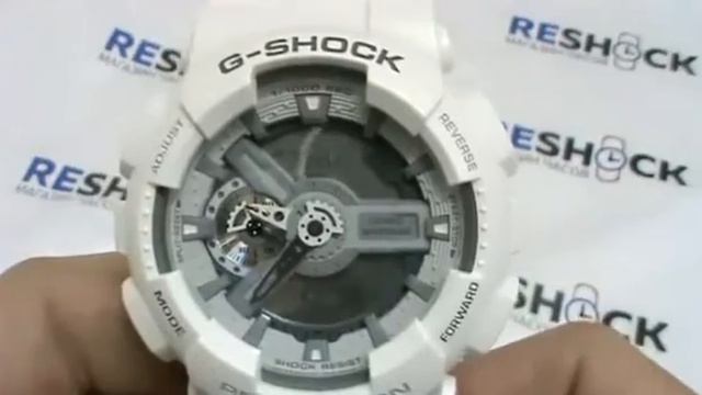 Часы Casio G-Shock GA-110C-7A смотреть онлайн