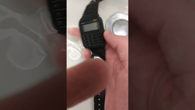 Casio calculator watch water resistant test смотреть онлайн