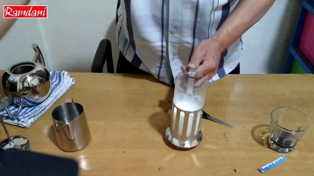 Resep Cara Membuat Latte Art bahan Kopi Sachet dan Susu Kental Manis смотреть онлайн
