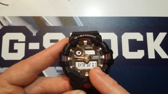 Casio G-Shock GA-700 - tryb serwisowy by Matej, ciekawostki смотреть онлайн